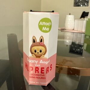 Pink and White HIPPERS Decorative Mini Figure